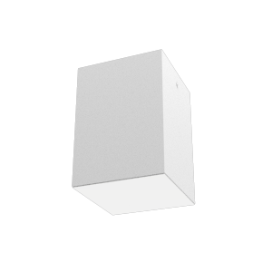Светодиодный светильник VARTON DL-Box накладной 15 Вт 4000 К 120x120x170 мм RAL9003 белый муар с рассеивателем опал DALI